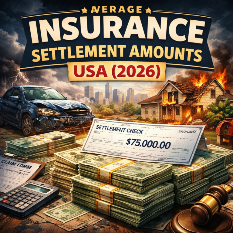 Average Insurance Settlement Amounts USA (2026): Typical Payouts, Claim ...