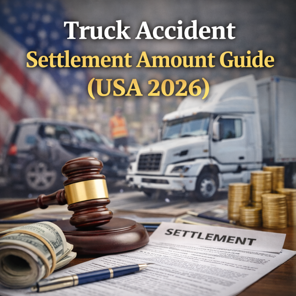 Truck Accident Settlement Amount Guide (USA 2026)