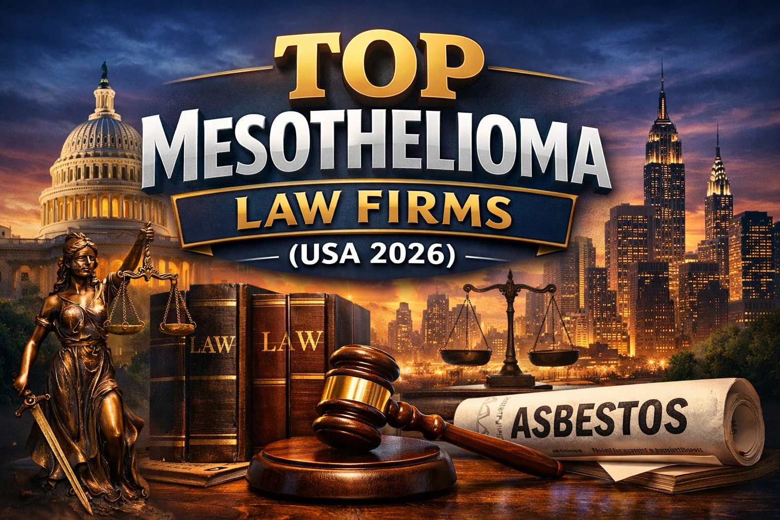 Top Mesothelioma Law Firms (USA 2026)