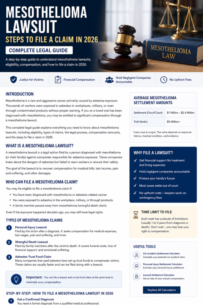 Mesothelioma Lawsuit
