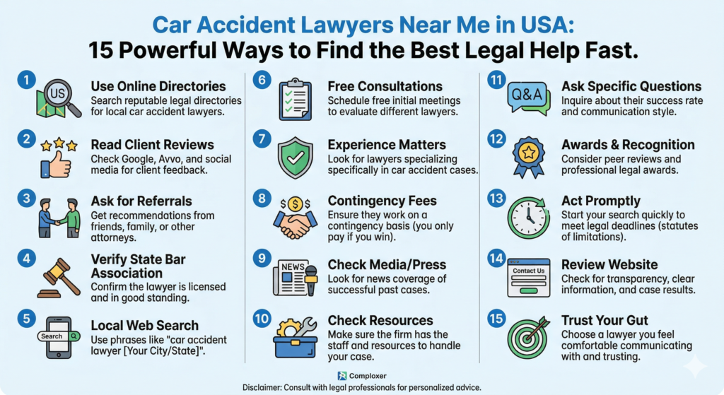 Car Accident Lawyers Near Me in USA