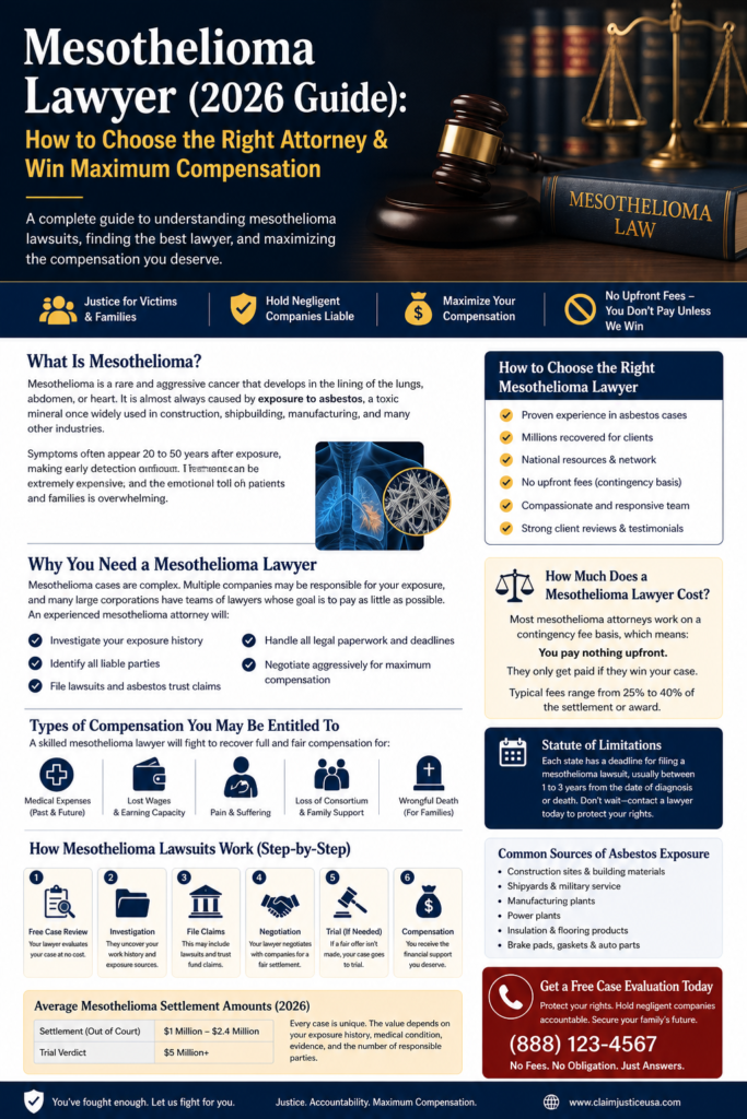 Mesothelioma Lawyer