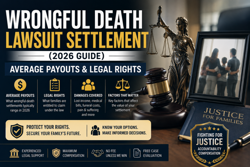 Wrongful Death Lawsuit Settlement (2026 Guide)