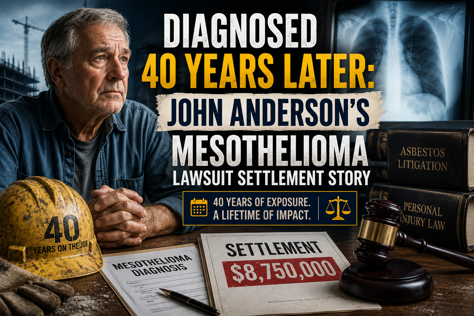 John Anderson's Mesothelioma Lawsuit Settlement