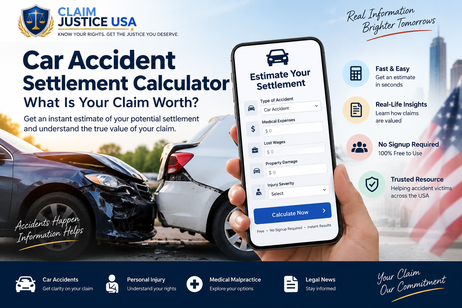 Car Accident Settlement Calculator